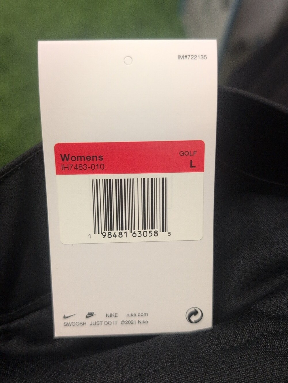 Nike Women's Dri-FIT Victory Golf Shorts Black Size Large NWT - Picture 4 of 4